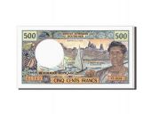 French Pacific Territories, 500 Francs, Undated (1992), KM:1a, NEUF