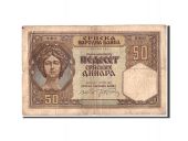 Serbie, 50 Dinara, 1941, 1941-05-01, KM:26, B+