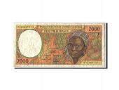tats de lAfrique centrale, 2000 Francs, (19)93, KM:303Fa, B+