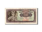 Yougoslavie, 1000 Dinara, 1963, KM:75a, 1963-05-01, TB