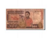 Madagascar, 500 Francs = 100 Ariary, Undated (1988-93), KM:71a, AB+