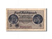 Allemagne, 5 Reichsmark, Undated (1940-45), KM:R138a, B+