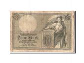 Banknote, Germany, 10 Mark, 1906, 1906-10-06, KM:9b, VG(8-10)