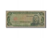 Dominican Republic, 10 Pesos Oro, 1987, KM:119c, VG(8-10)