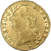 Louis XVI, Louis d'or  la tte nue