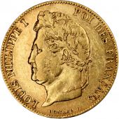Louis Philippe I, 20 Francs or laureate head