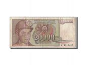 Yougoslavie, 20,000 Dinara, 1987, KM:95, 1987-05-01, B+