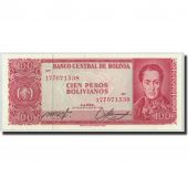 Bolivie, 100 Pesos Bolivianos, 1962, KM:164A, 1962-07-13, NEUF