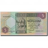 Libya, 5 Dinars, KM:60b, UNC(65-70)