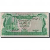 Libya, 1 Dinar, undated (1981), KM:44b, B+