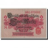 Allemagne, 2 Mark, 1918, KM:54, 1914-08-12, TB+