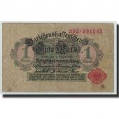 Germany, 1 Mark, 1914, KM:51, 1914-08-12, VG(8-10)