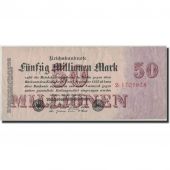 Allemagne, 50 Millionen Mark, 1923, KM:109a, 1923-09-01, TB+