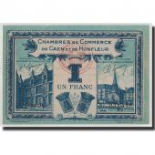 France, Caen et Honfleur, 1 Franc, 1920-1923, SUP, Pirot:34.18