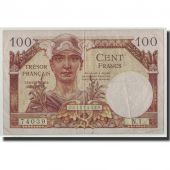 France, 100 Francs Trsor Franais, 1947, KM:M9, Fayette:VF32.1, TB+