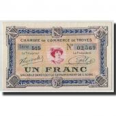France, Troyes, 1 Franc, UNC(63), Pirot:124-14