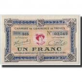 France, Troyes, 1 Franc, SPL, Pirot:124-14