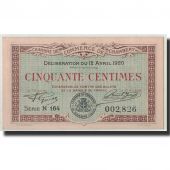 France, Chambry, 50 Centimes, 1920, SPL, Pirot:44-11