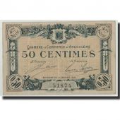 France, Angoulme, 50 Centimes, 1915, TB, Pirot:9-20