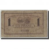 France, Toulouse, 1 Franc, 1922, VG(8-10), Pirot:122-45