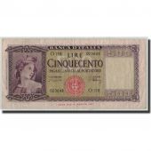 Italie, 500 Lire, 1947, KM:80a, 1947-08-14, TB