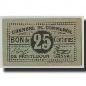 France, Montluon, 25 Centimes, TTB, Pirot:84-71