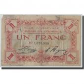 France, Abbeville, 1 Franc, B+, Pirot:1-3