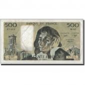 France, 500 Francs Pascal, KM:156e, Fayette:71.31, 1984-07-05, AU(50-53)