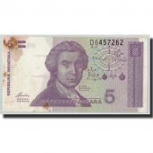 Banknote, Croatia, 5 Dinara, 1991, 1991-10-08, KM:17a, UNC(60-62)