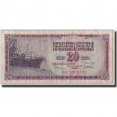 Billet, Yougoslavie, 20 Dinara, 1978, 1978-08-12, KM:88a, B