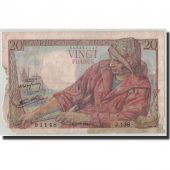France, 20 Francs, 1945, 1945-07-05, B, Fayette:13.10, KM:100a