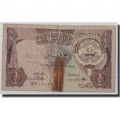 Banknote, Kuwait, 1/4 Dinar, 1968, KM:11a, VG(8-10)