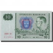 Billet, Sude, 10 Kronor, 1985, KM:52d, TTB+