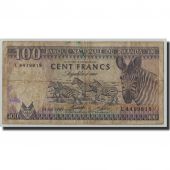 Billet, Rwanda, 100 Francs, 1989, 1989-04-24, KM:19, B