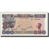 Banknote, Guinea, 100 Francs, 1960, 1960-03-01, KM:35b, UNC(65-70)