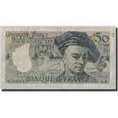 France, 50 Francs, 50 F 1976-1992 Quentin de La Tour, 1977, TB