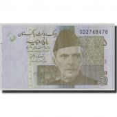 Billet, Pakistan, 5 Rupees, 2008, KM:53a, TB+