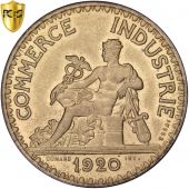 IIIme Rpublique, Essai-pifort de 2 Francs Chambre de commerce 1920, PCGS SP63