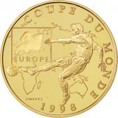 Vme Rpublique, 100 Francs Or, Coupe du monde 1998, Europe