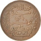 Tunisie, Muhammad al-Nasir Bey, 10 Centimes, 1916, KM 236