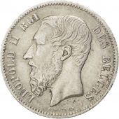 Belgique, Lopold II, 50 Centimes, lgende franaise, 1868, KM 26