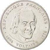 Vme Rpublique, 5 Francs Voltaire, 1994, KM 1063