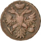 Russie, Anna, 1 Denga ou 1/2 Kopek, 1739, KM 188