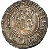 Grande-Bretagne, Dynastie Tudor, Henri VII, Halfgroat, York