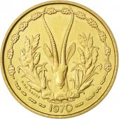 Afrique de l'Ouest, 25 Francs, 1970, Essai, KM E5