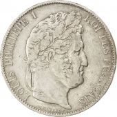 Louis Philippe I, 5 Francs tte laure, I plus loign, 1846 W, Lille, Gadoury 678a