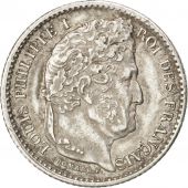 Louis Philippe Ier, 25 Centimes, 1845 B, Rouen, Gadoury 357