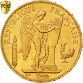 IIIme Rpublique, 100 Francs or Gnie, 1896 A, Paris, Rarissime, Gadoury 1137