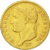 Premier Empire, 20 Francs or au revers Empire, 1812 L, Bayonne, Gadoury 1025