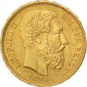 Belgique, Lopold II, 20 Francs, 1871, KM 37